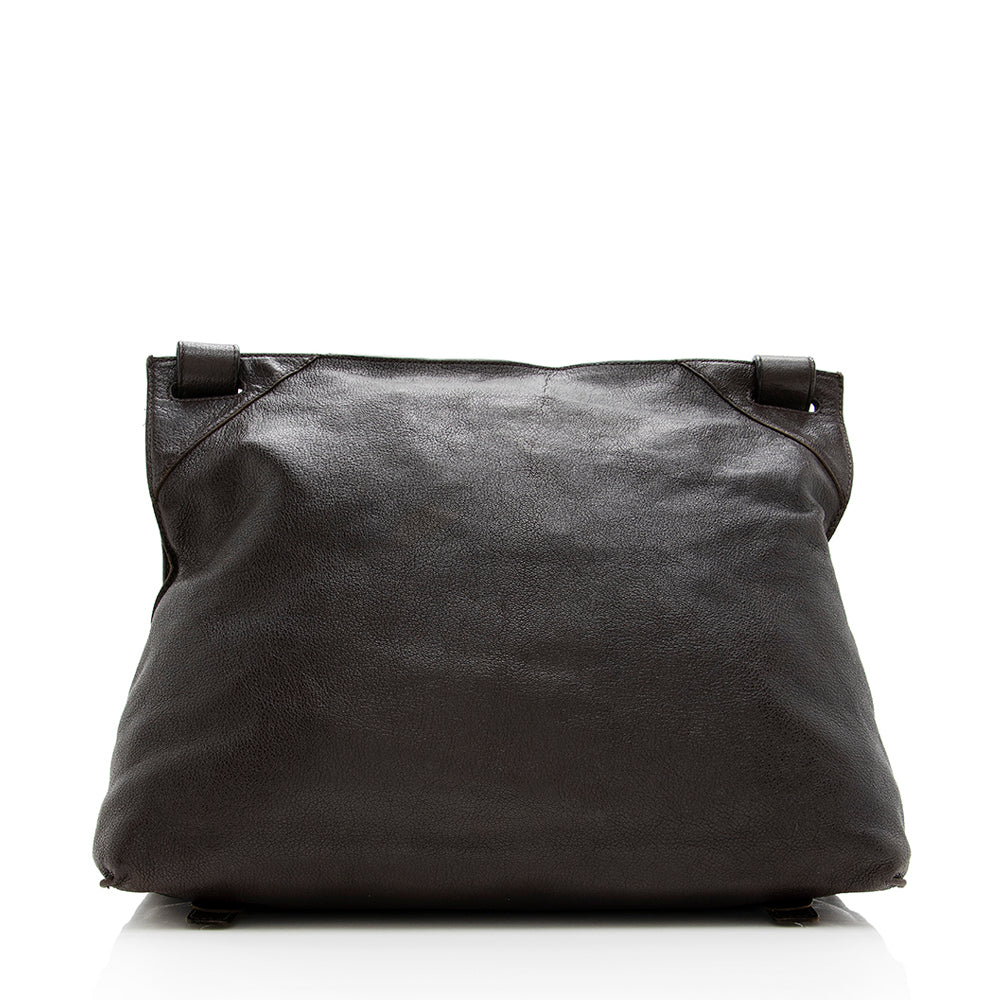 Luxury Bottega Veneta Intrecciato Nappa Messenger Bag (SHF-19389)