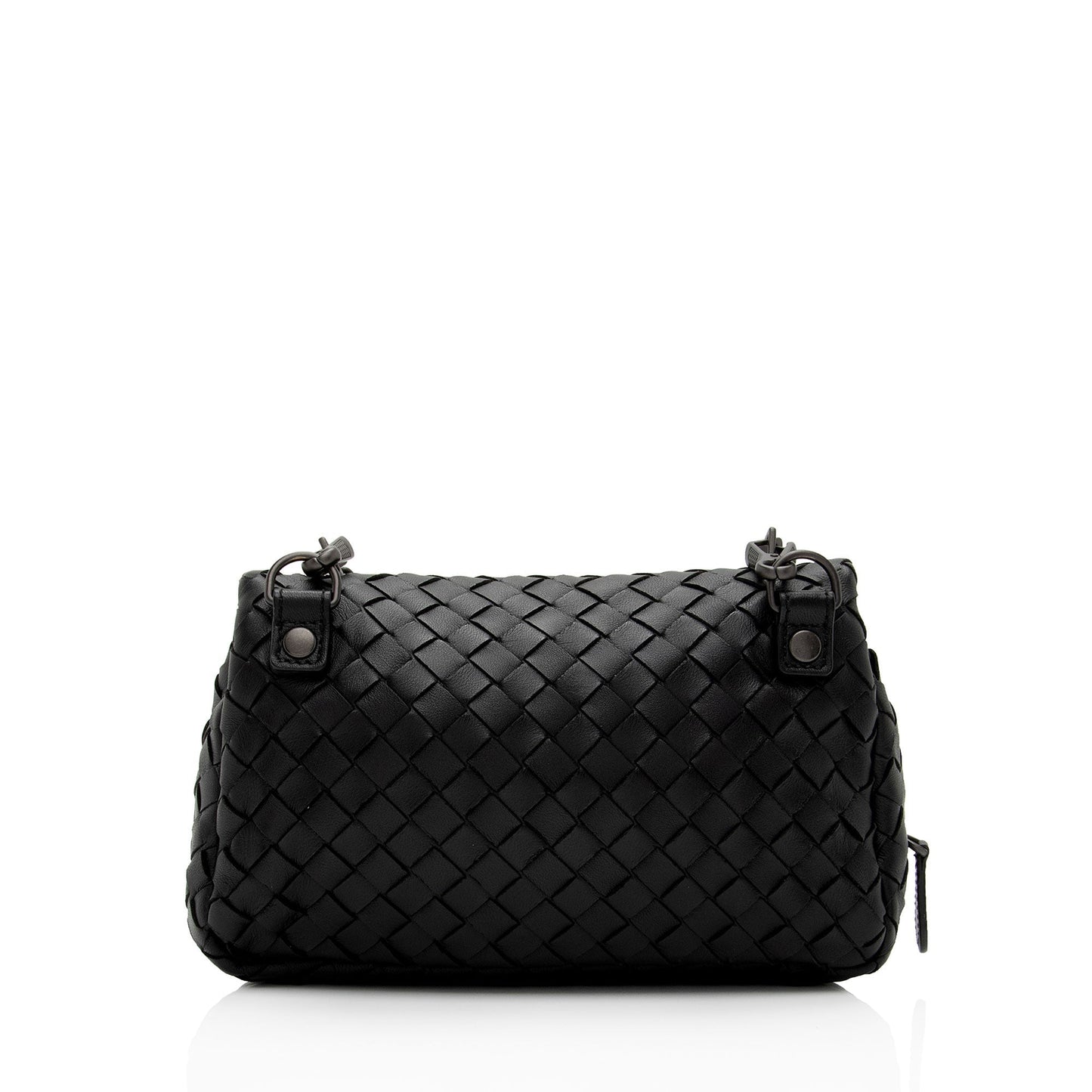 Luxury Bottega Veneta Intrecciato Nappa Olimpia Mini Chain Bag (SHF-5RIEaO)