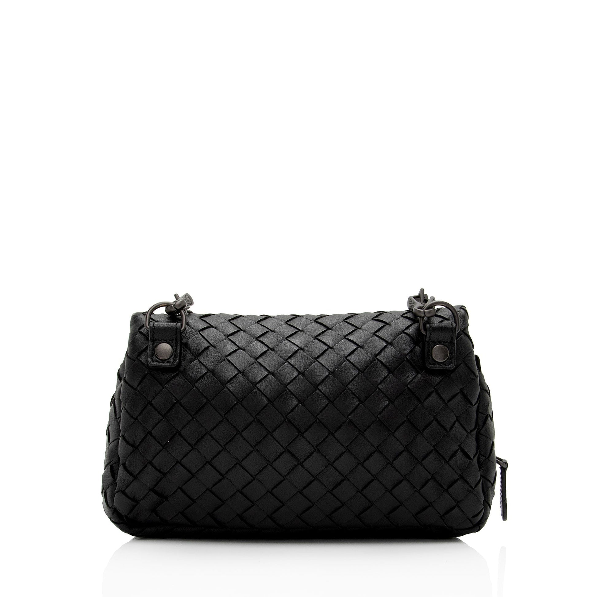 Luxury Bottega Veneta Intrecciato Nappa Olimpia Mini Chain Bag (SHF-5RIEaO)