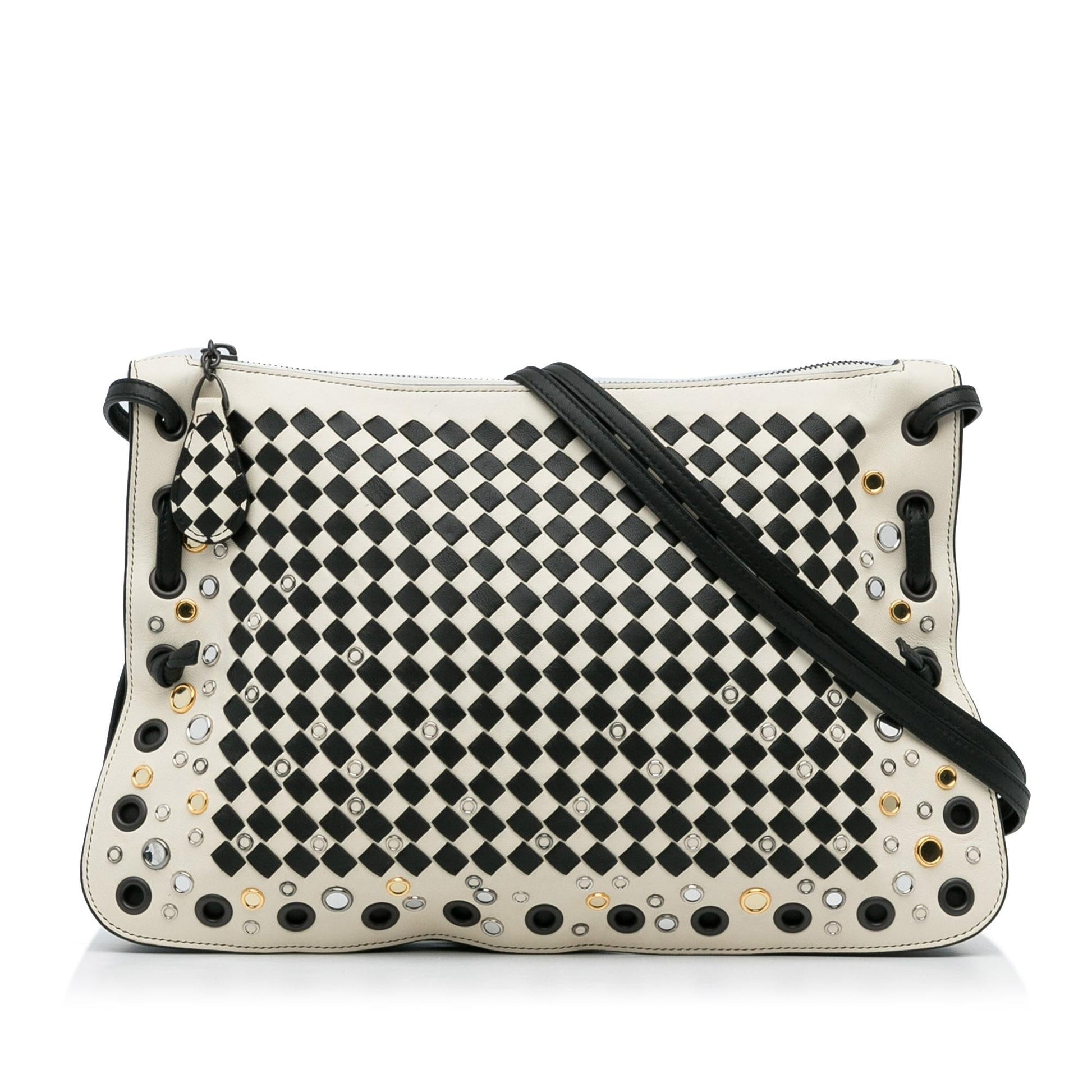 Luxury Bottega Veneta Intrecciato Palio Crossbody bag (SHG-EzaDR6)