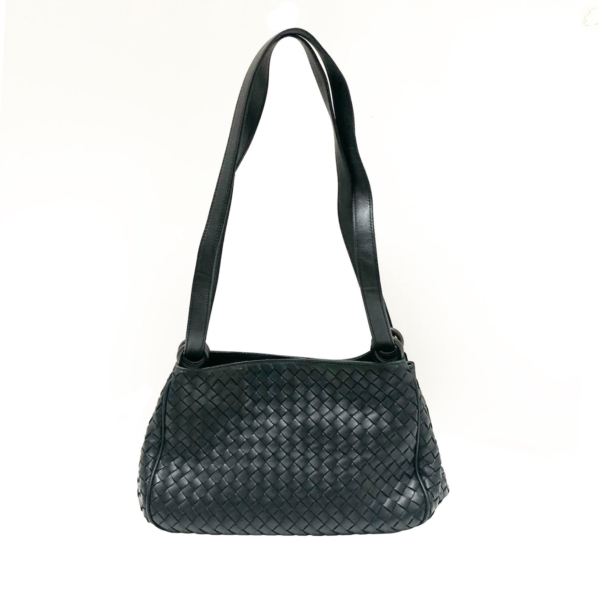 Luxury Bottega Veneta Intrecciato Shoulder Bag (SHG-uns71U)