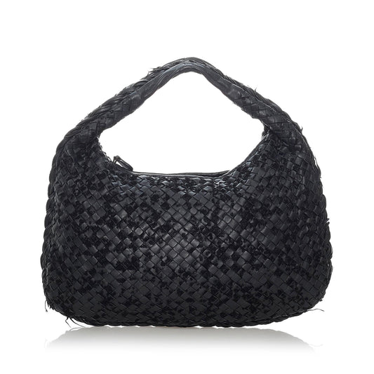 Luxury Bottega Veneta Intrecciato Velvet Speckled Hobo Bag (SHG-29700)
