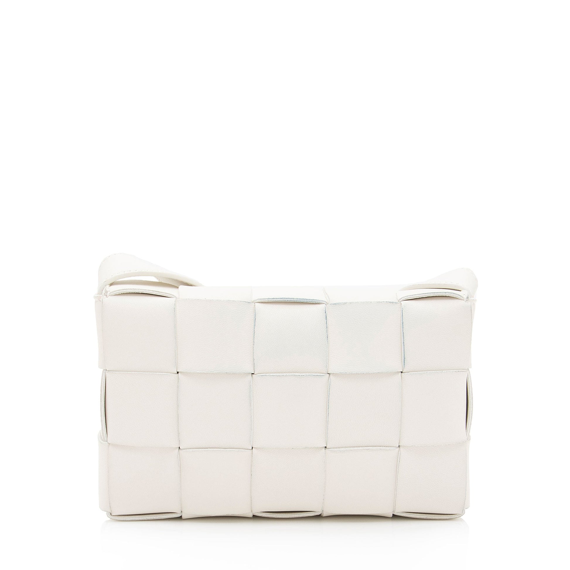 Luxury Bottega Veneta Lambskin Cassette Small Crossbody (SHF-auHh2S)