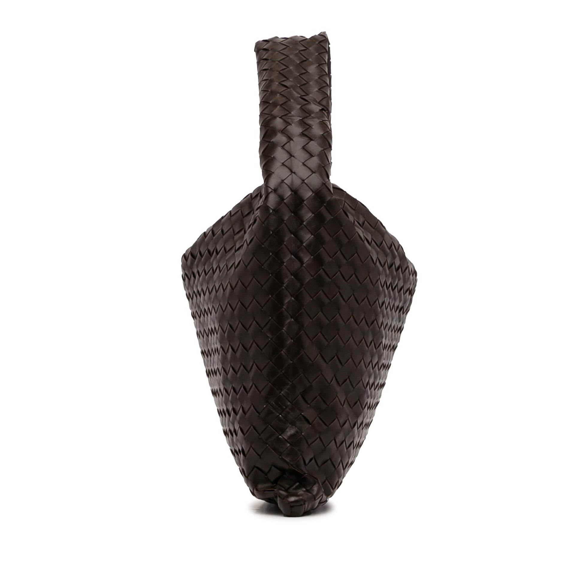 Luxury Bottega Veneta Large Intrecciato Hop Hobo (SHG-6f7QkJ)