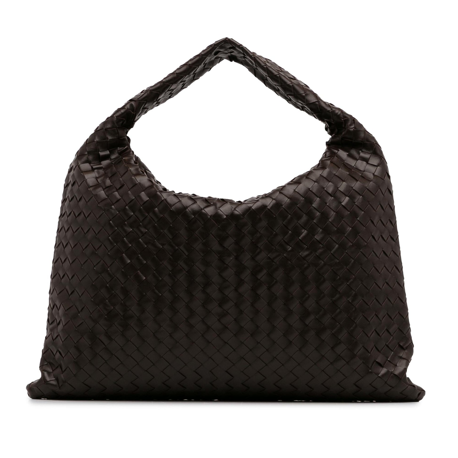 Luxury Bottega Veneta Large Intrecciato Hop Hobo (SHG-6f7QkJ)