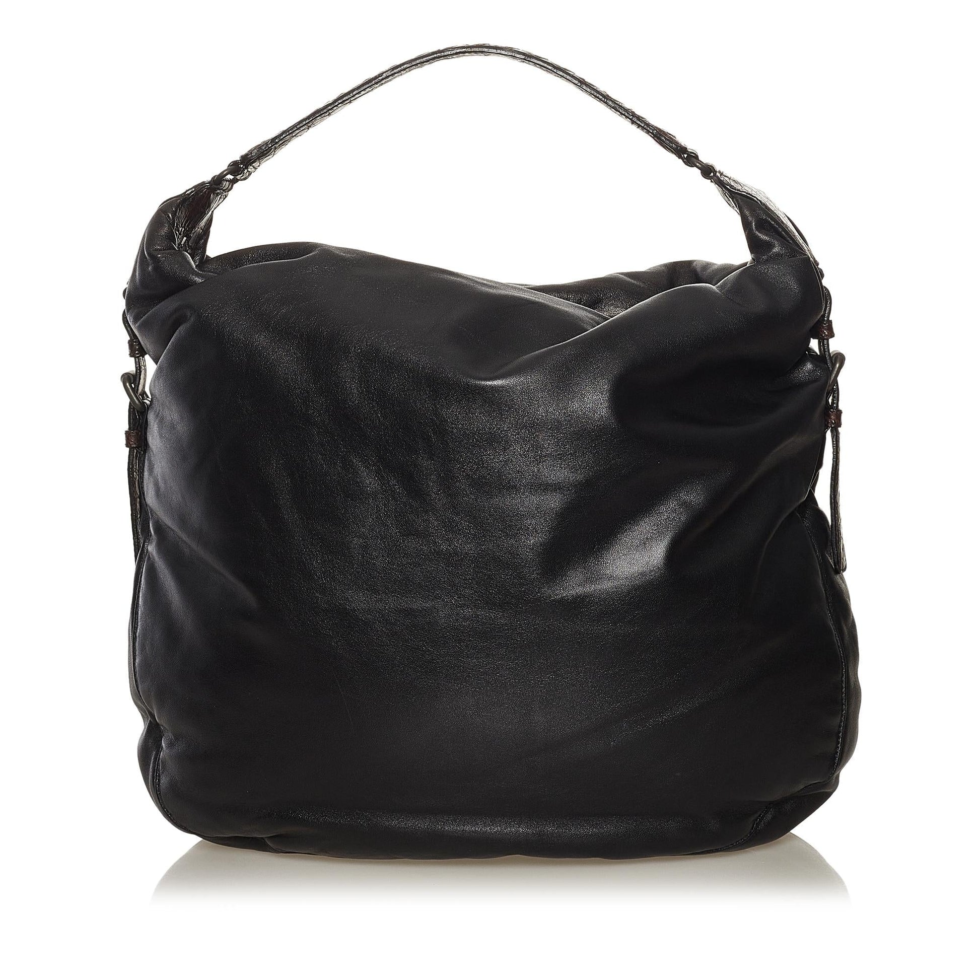 Luxury Bottega Veneta Leather Shoulder Bag (SHG-34977)