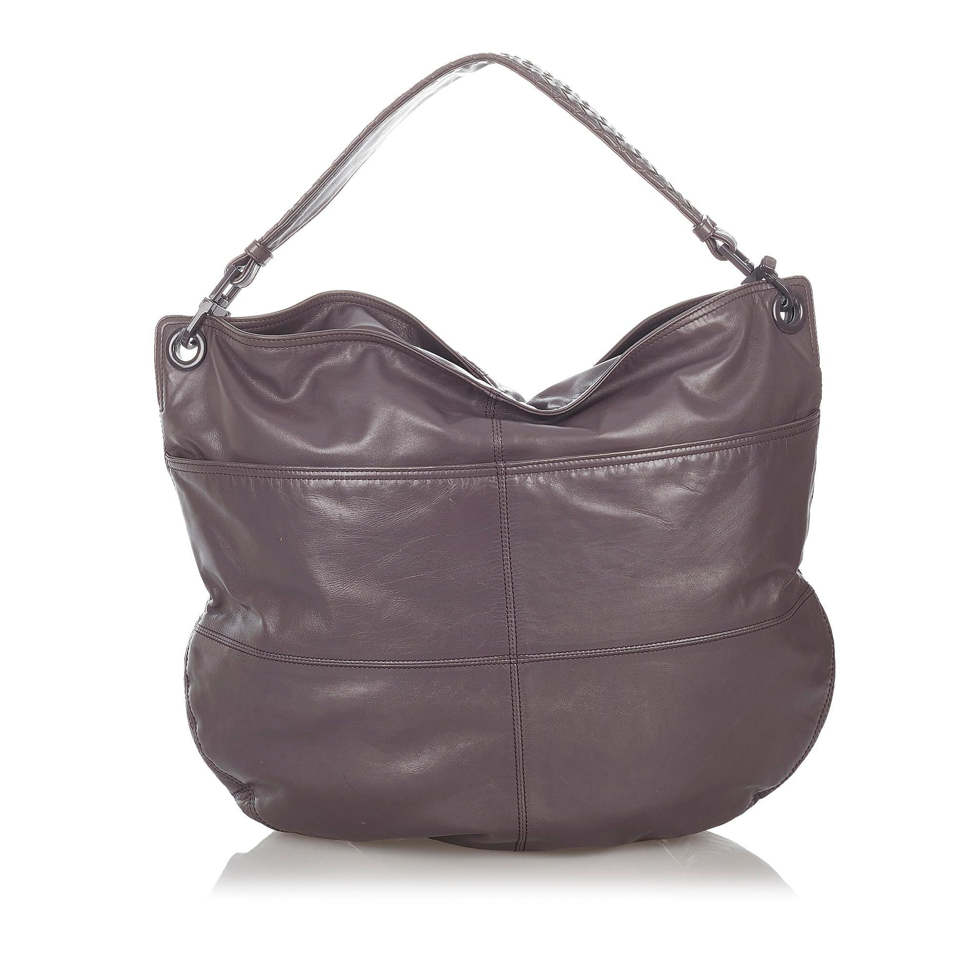 Luxury Bottega Veneta Leather Tote Bag (SHG-37792)