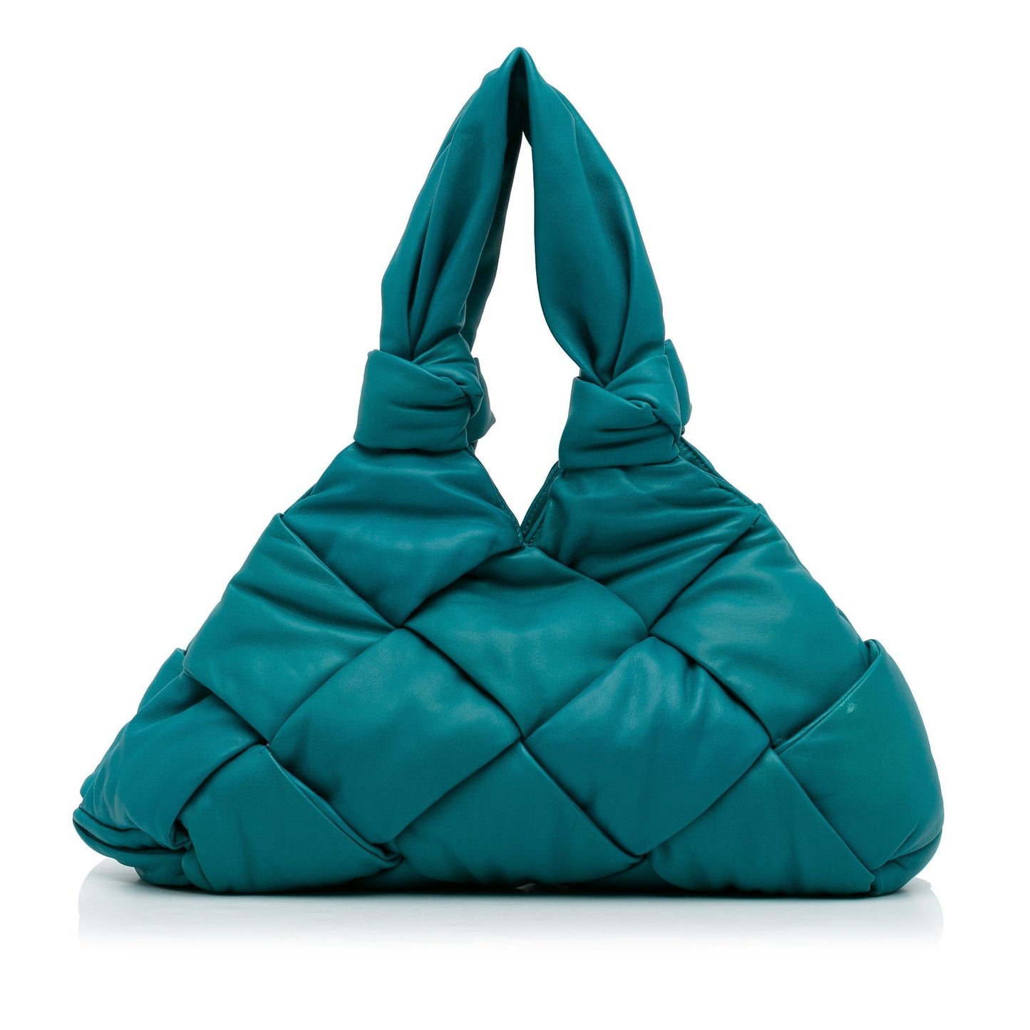Luxury Bottega Veneta Maxi Intrecciato Padded Lock Tote (SHG-vtAVXH)