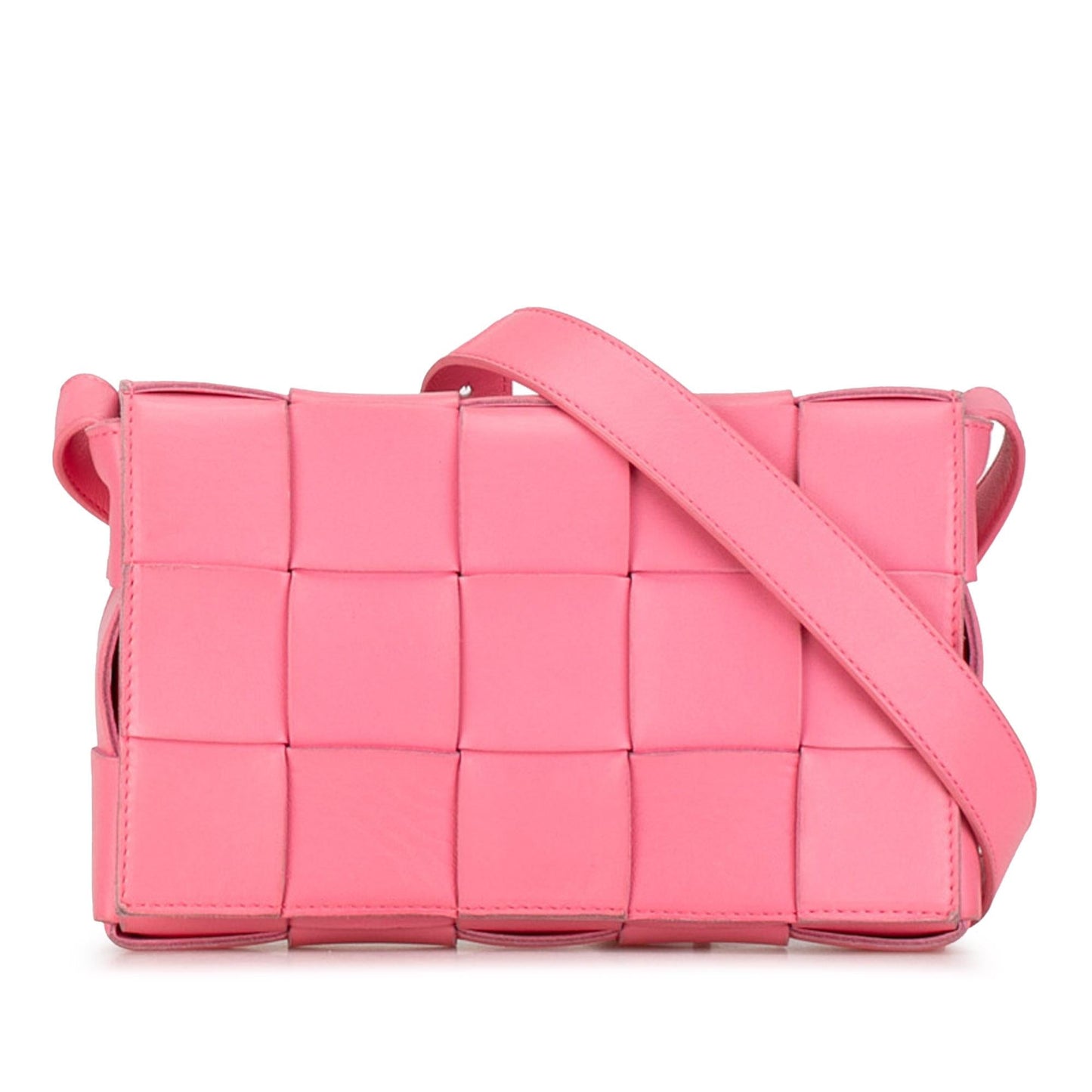 Luxury Bottega Veneta Maxi Lambskin Intrecciato Cassette Crossbody (SHG-4fFL6n)