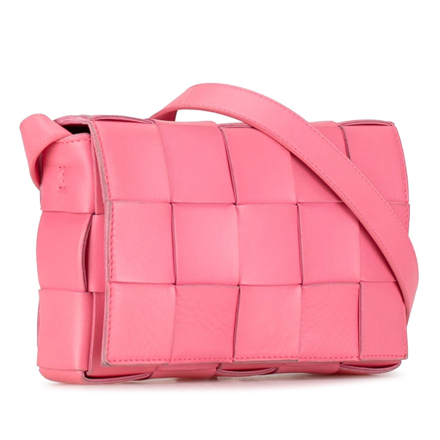 Luxury Bottega Veneta Maxi Lambskin Intrecciato Cassette Crossbody (SHG-4fFL6n)