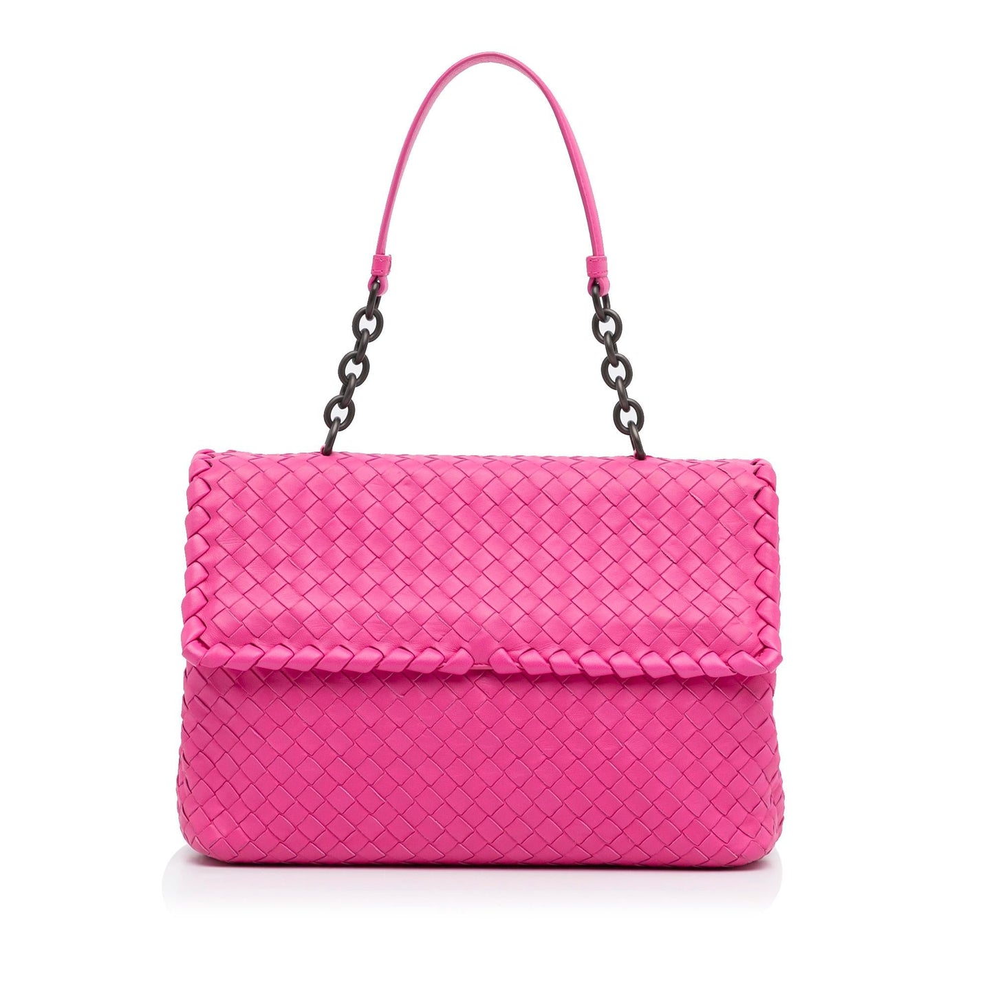 Luxury Bottega Veneta Medium Intrecciato Olimpia Shoulder Bag (SHG-RvNcA6)