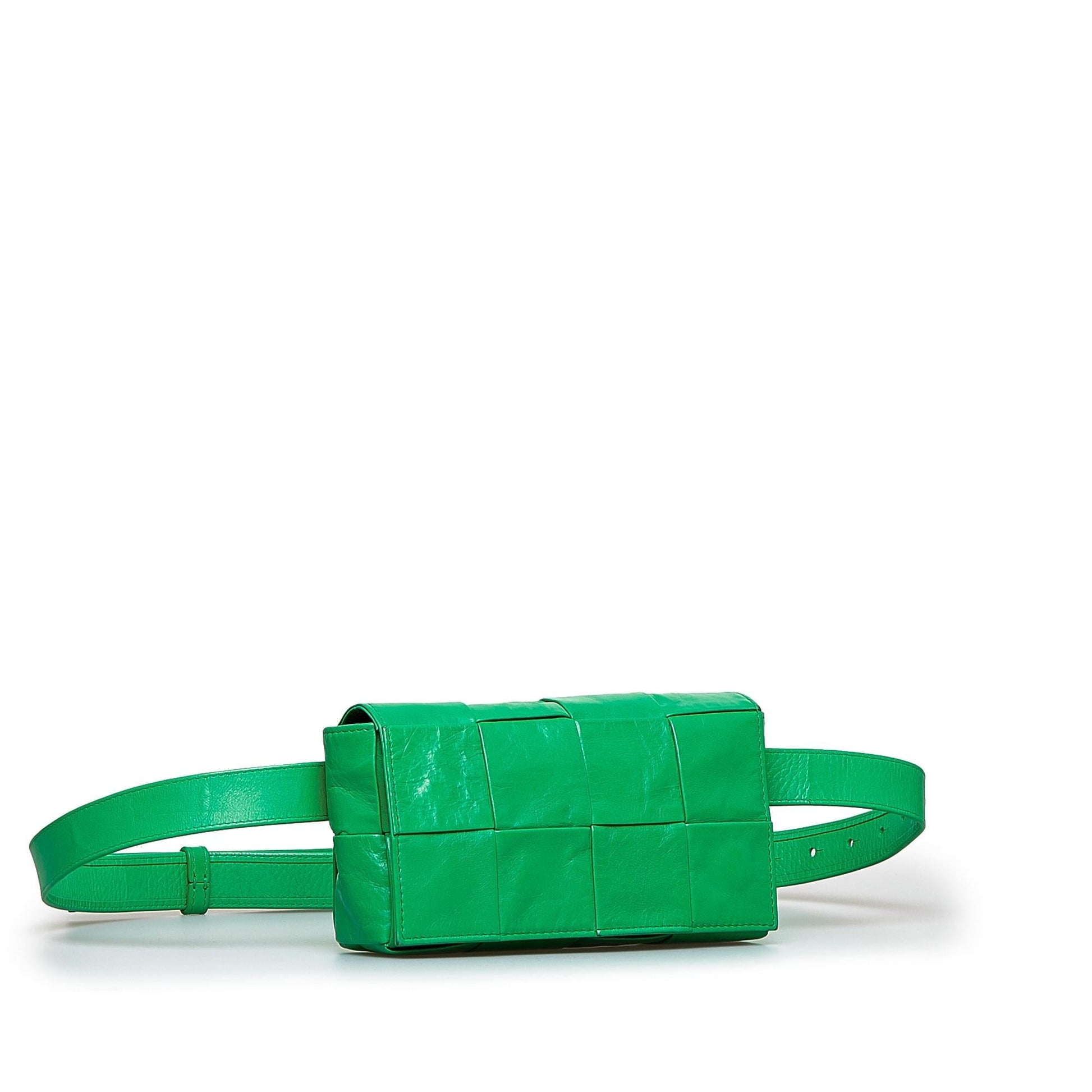 Luxury Bottega Veneta Mini Nappa Intrecciato Cassette Belt Bag (SHG-pP4LJ8)