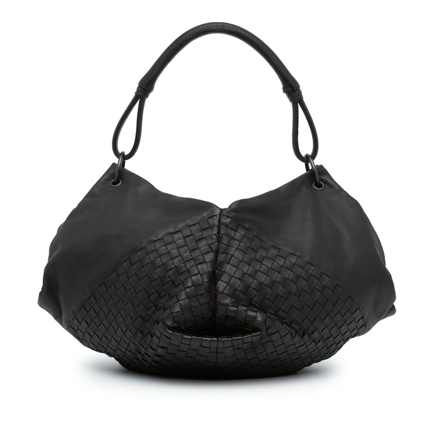 Luxury Bottega Veneta Nappa Intrecciato Aquilone Fortune Cookie Hobo (SHG-LD8FwP)