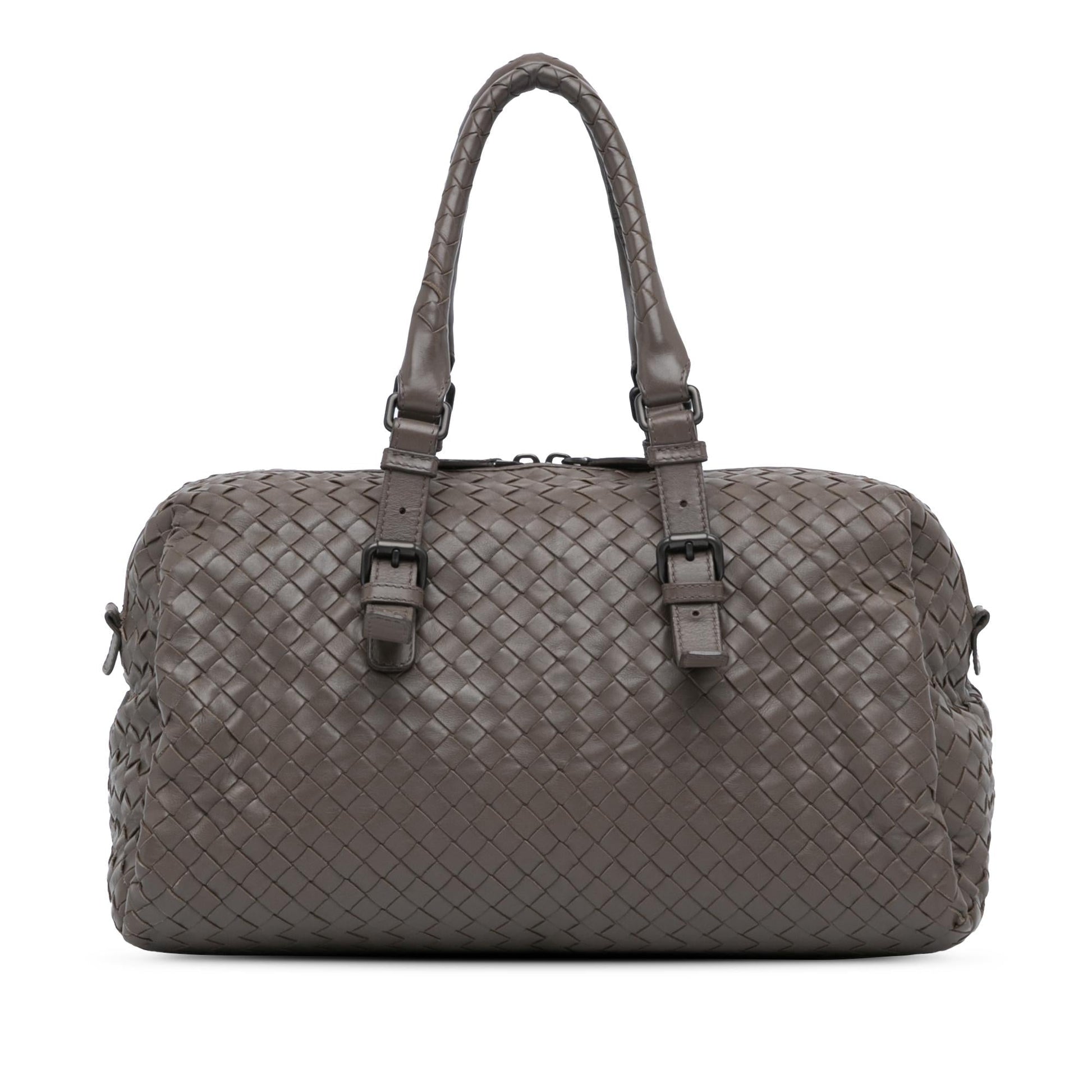 Luxury Bottega Veneta Nappa Intrecciato Boston Bag (SHG-xs8fov)