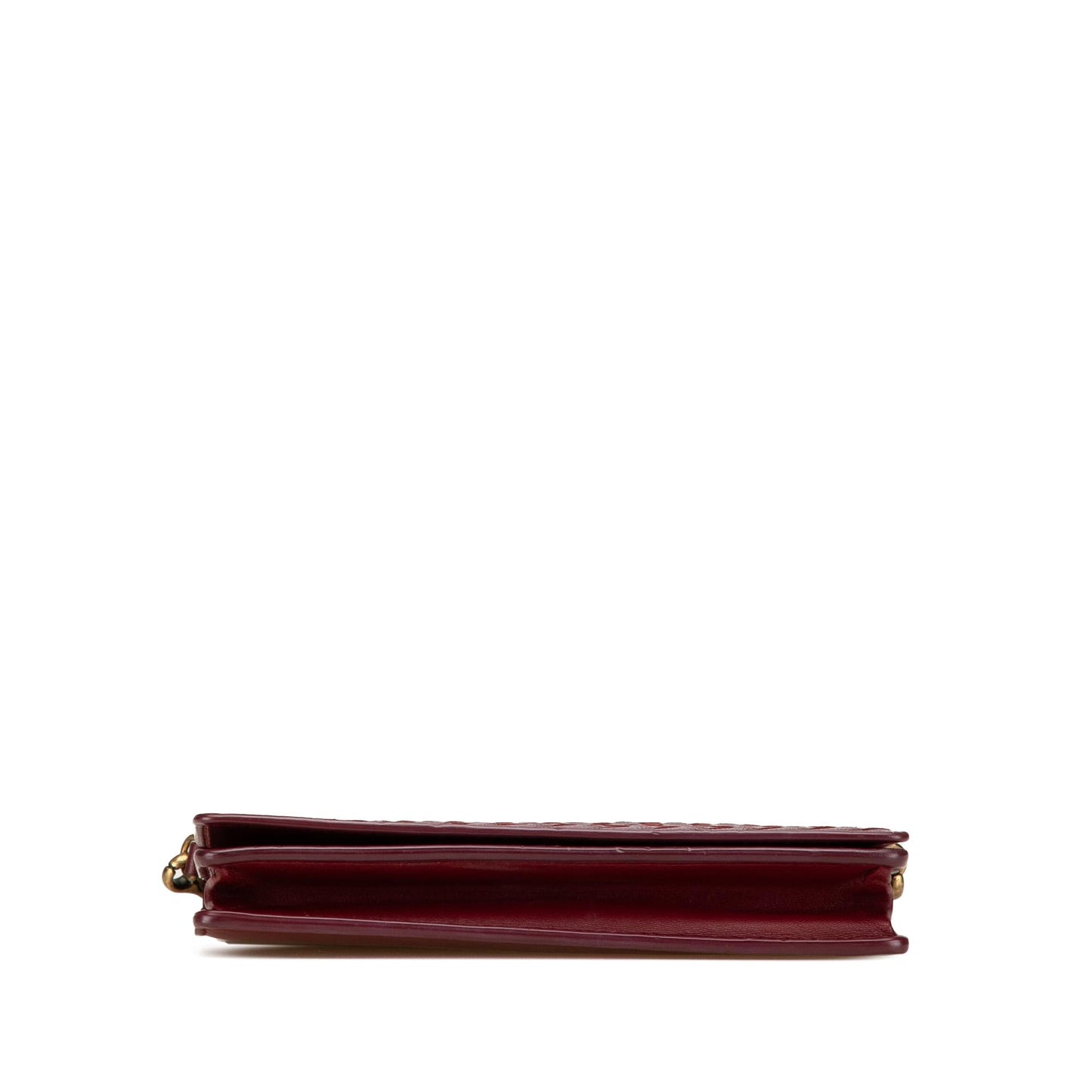 Luxury Bottega Veneta Nappa Intrecciato Wallet On Chain (SHG-tseuXQ)