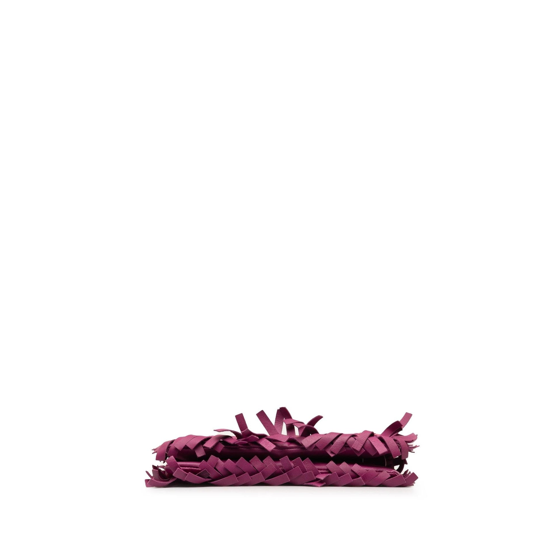 Luxury Bottega Veneta Paille Sfrangiato Aquatre Intrecciato Fringe Shoulder Bag (SHG-KXf7nX)