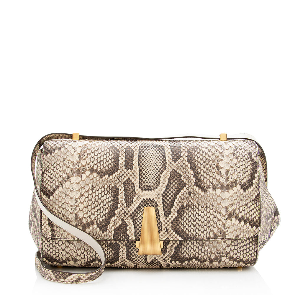 Luxury Bottega Veneta Python Angle Shoulder Bag (SHF-19145)