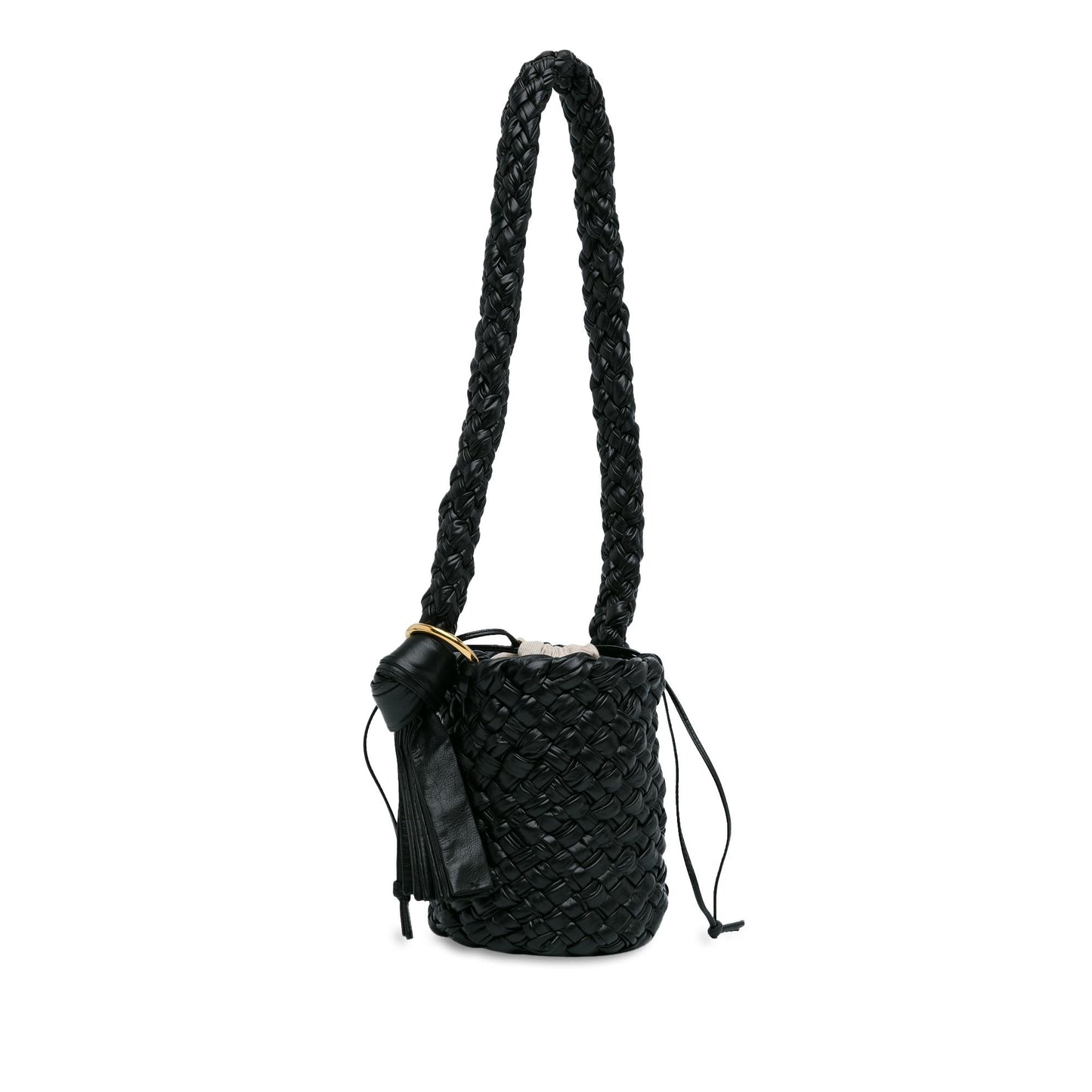 Luxury Bottega Veneta Small Kalimero Bucket Bag (SHG-egSmNs)