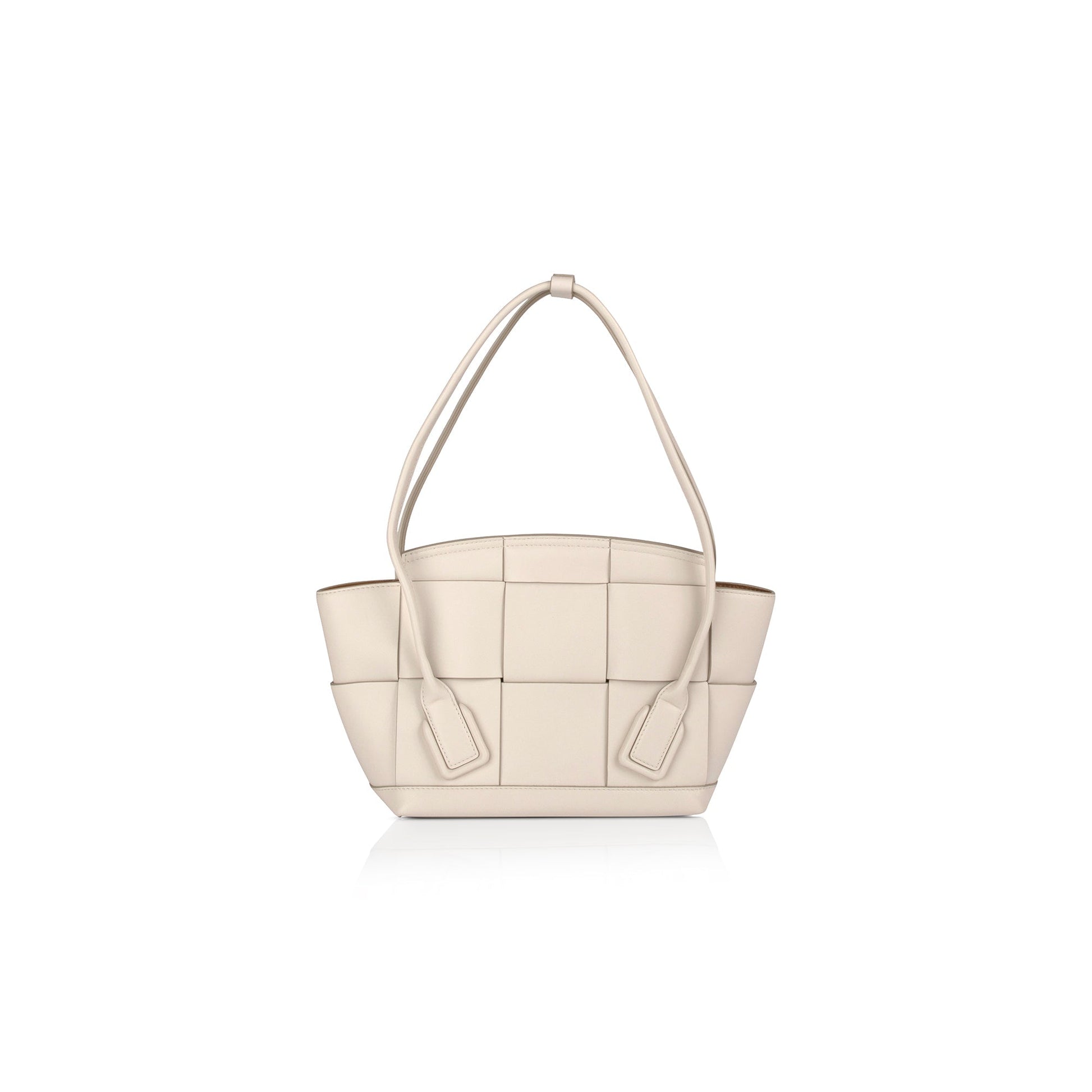 Bottega Veneta Small Maxi Intrecciato Leather Arco Bag