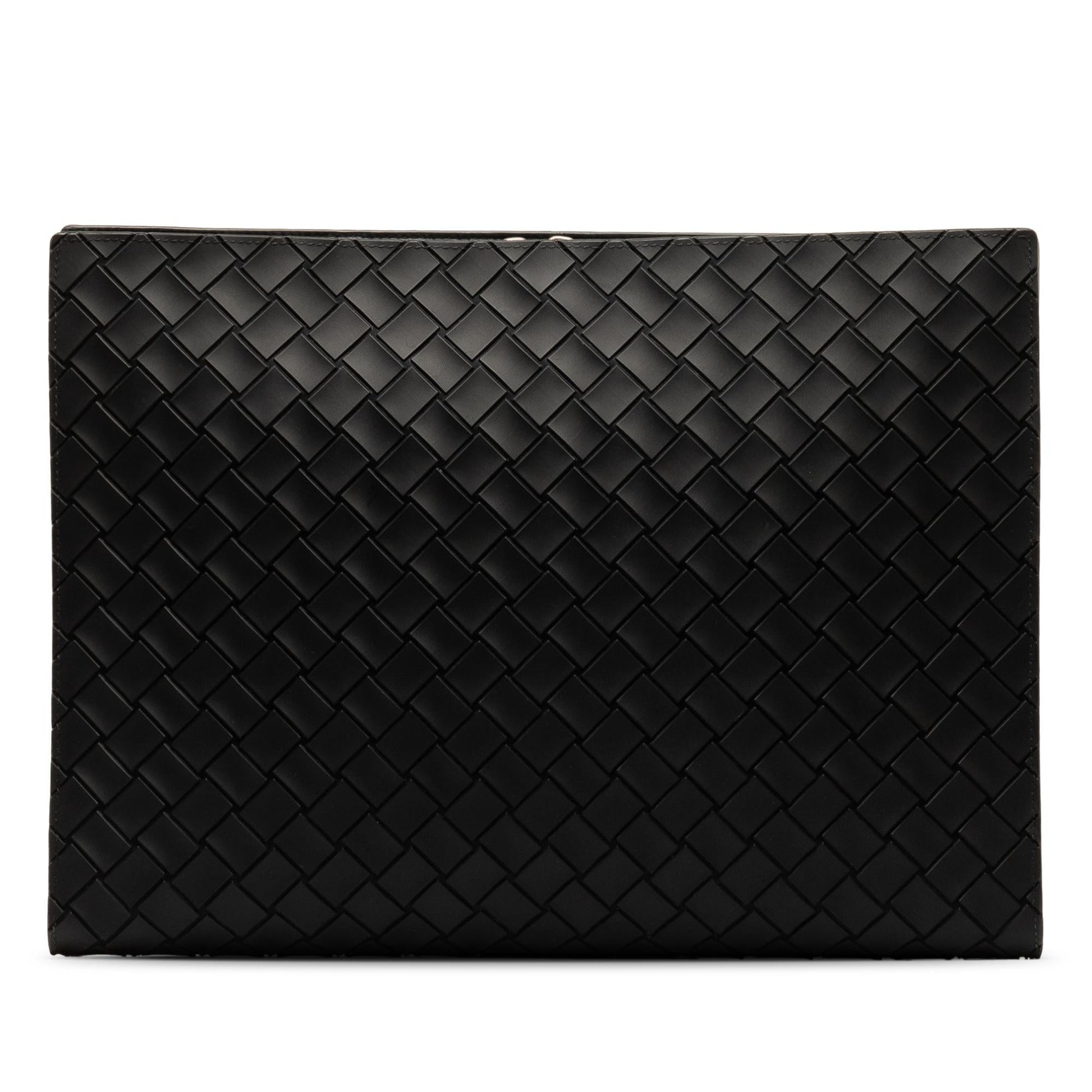Luxury Bottega Veneta Tech Rubber Intrecciato Clutch (SHG-a5YxBy)