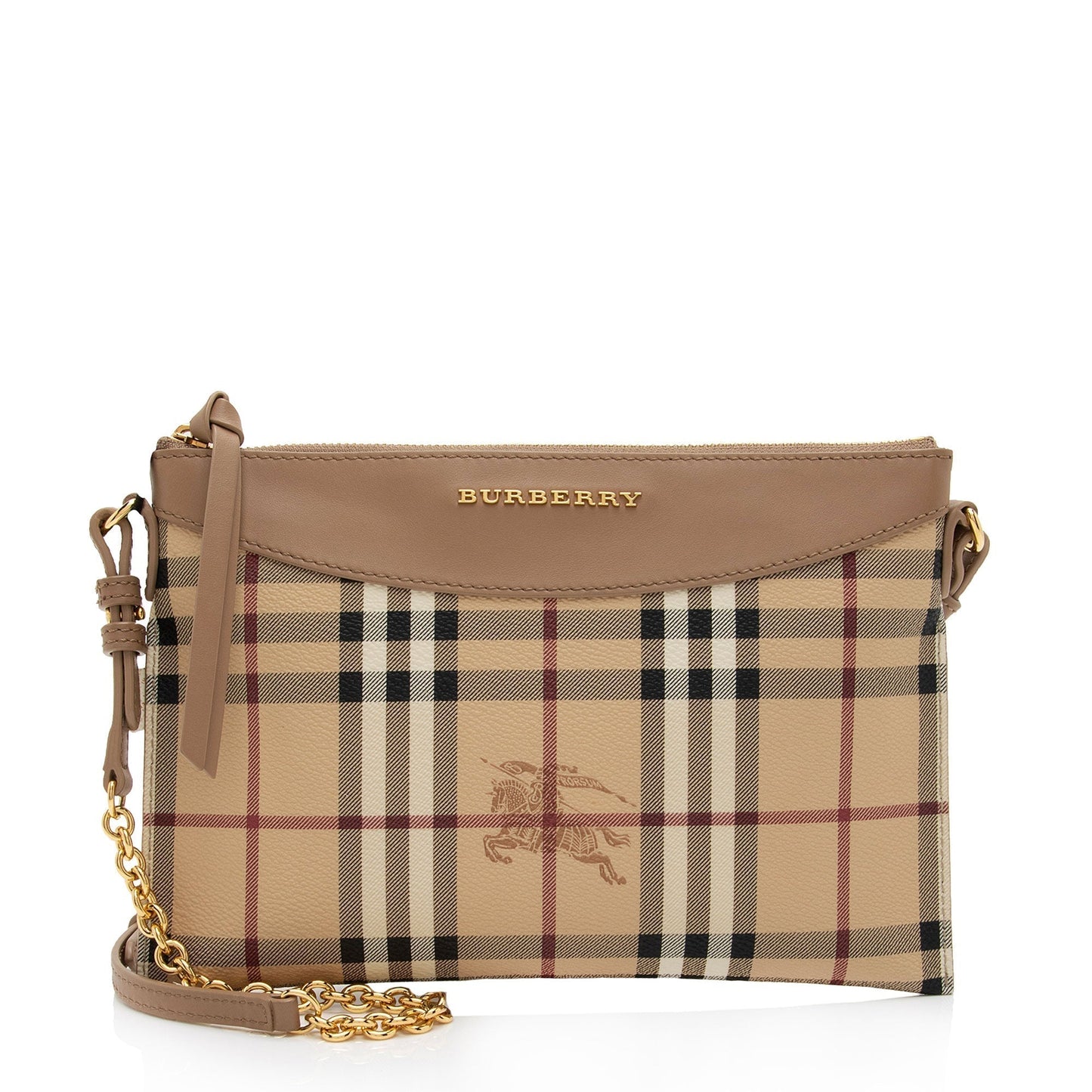 Burberry Haymarket Check Peyton Crossbody Bag