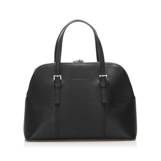 Burberry Leather Handbag (SHG-13168)