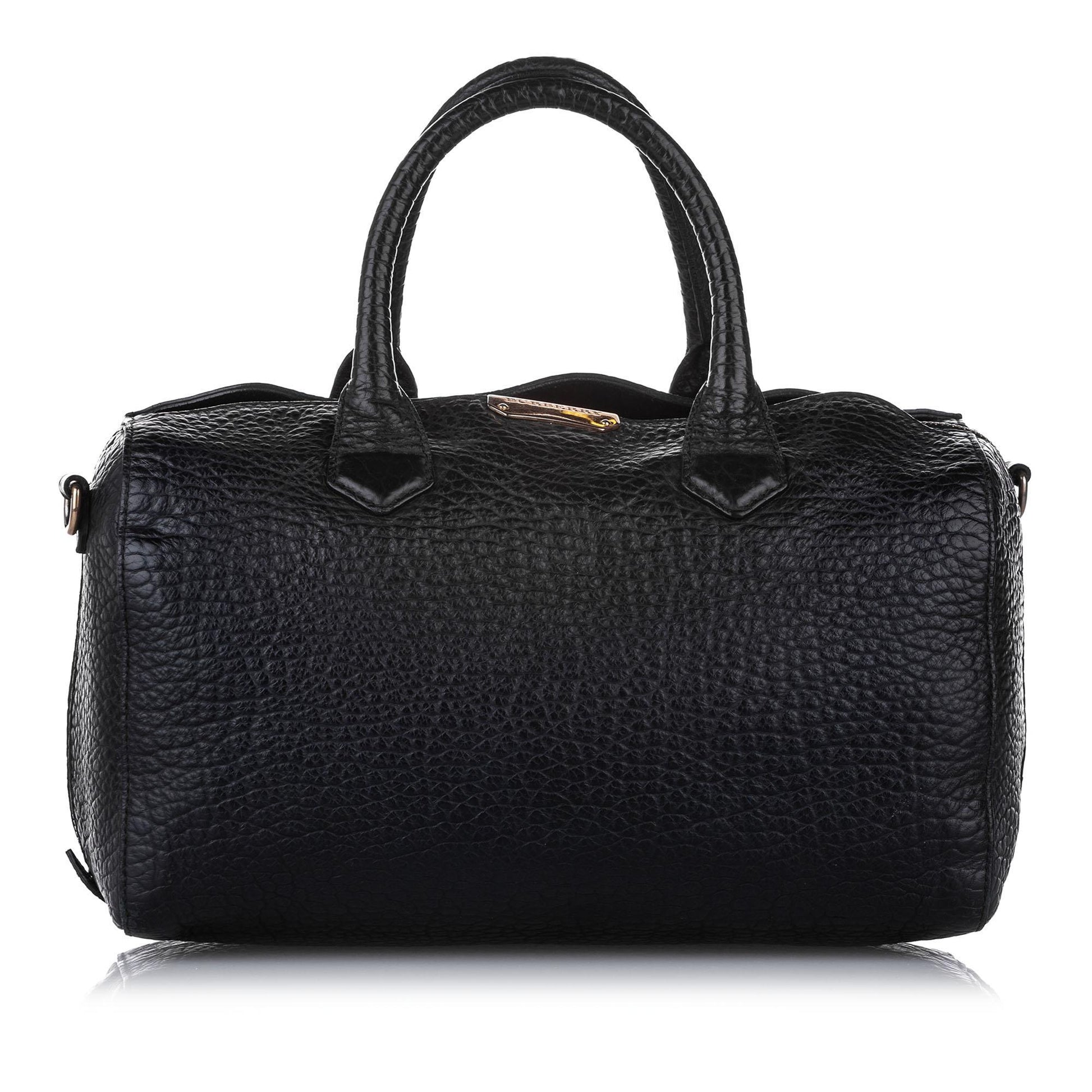 Burberry Leather Satchel (SHG-14723)