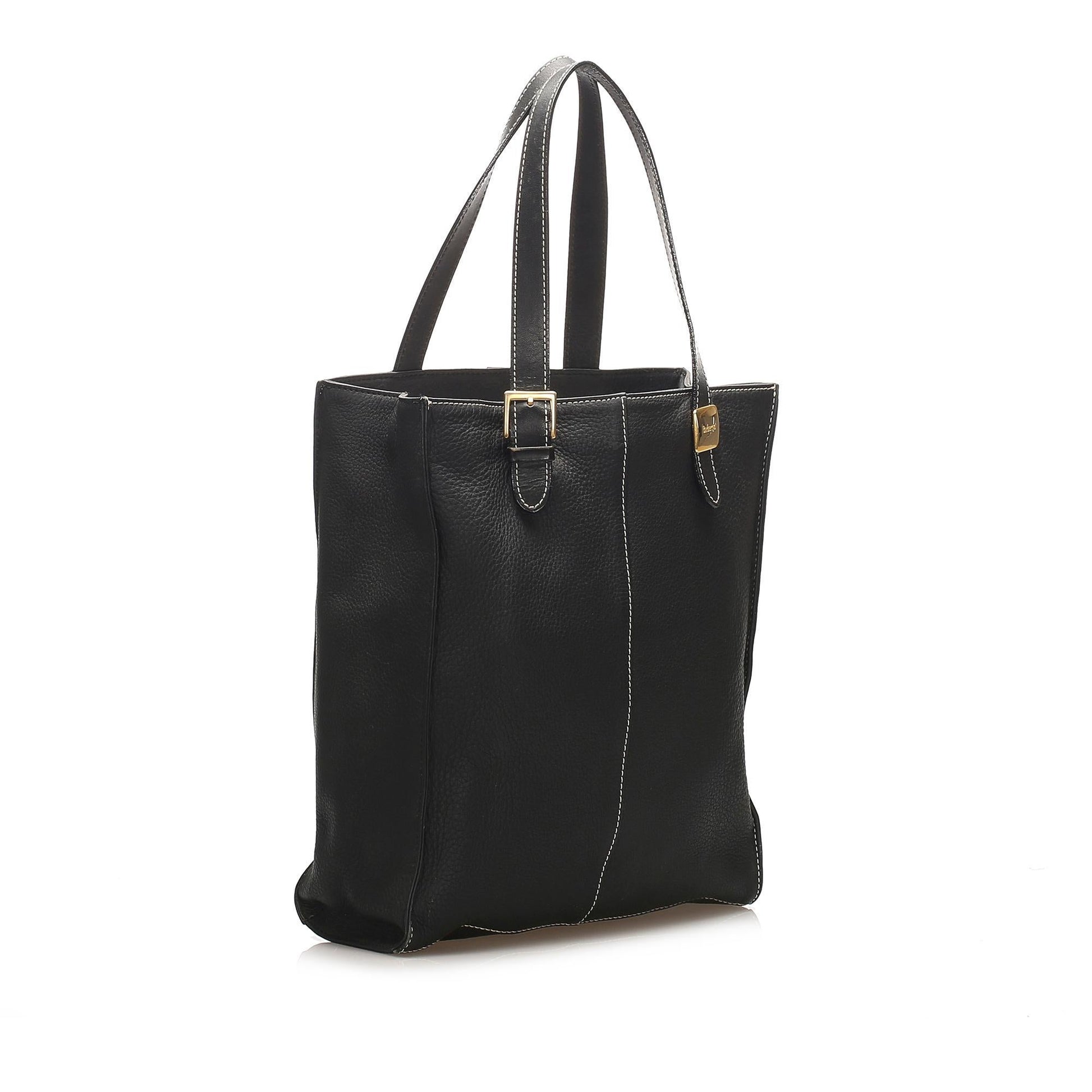 Burberry Leather Shoulder Bag (SHG-12070)