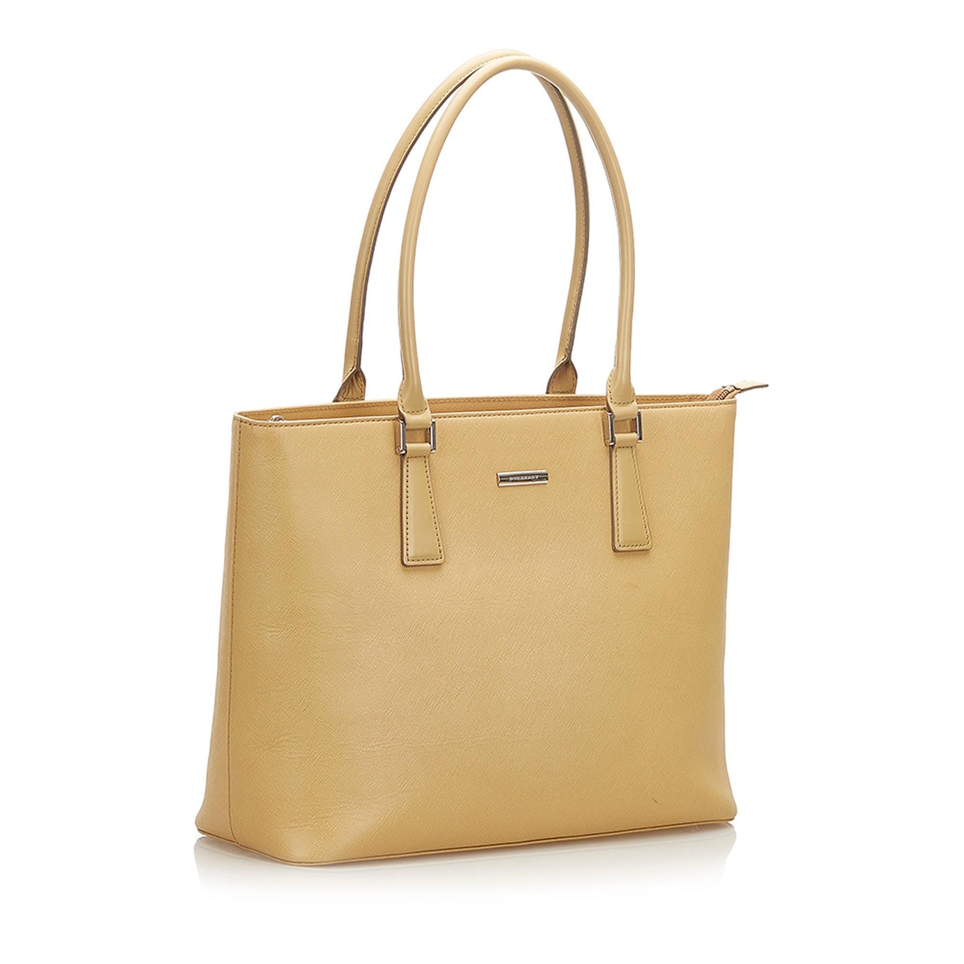 Burberry Leather Shoulder Bag (SHG-18565)