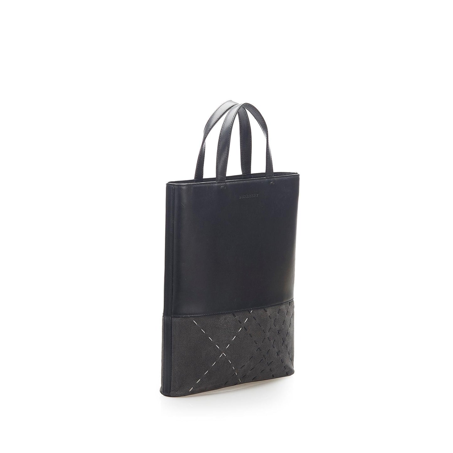 Burberry Leather Tote (SHG-16396)