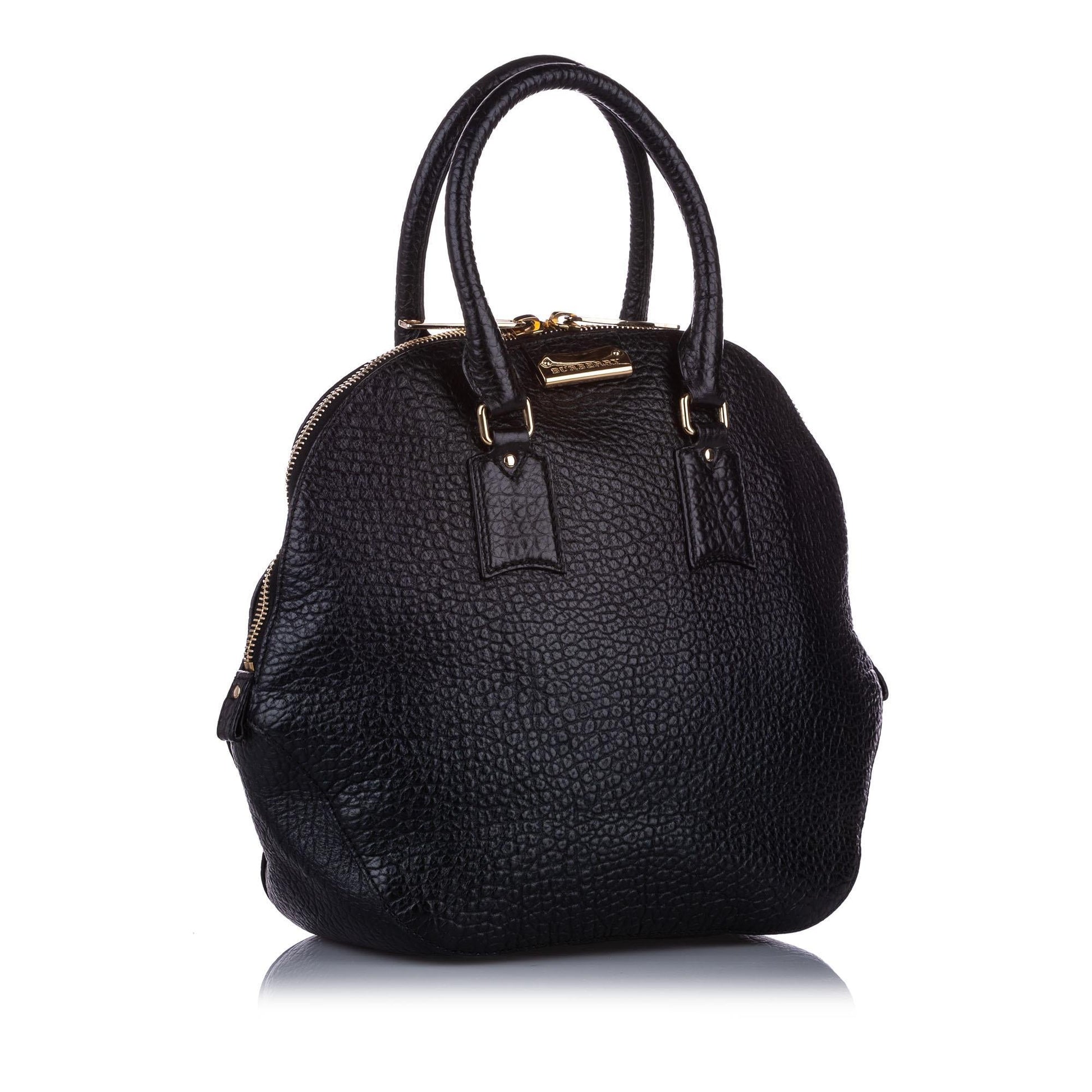 Burberry Medium Orchard Leather Handbag (SHG-11128)