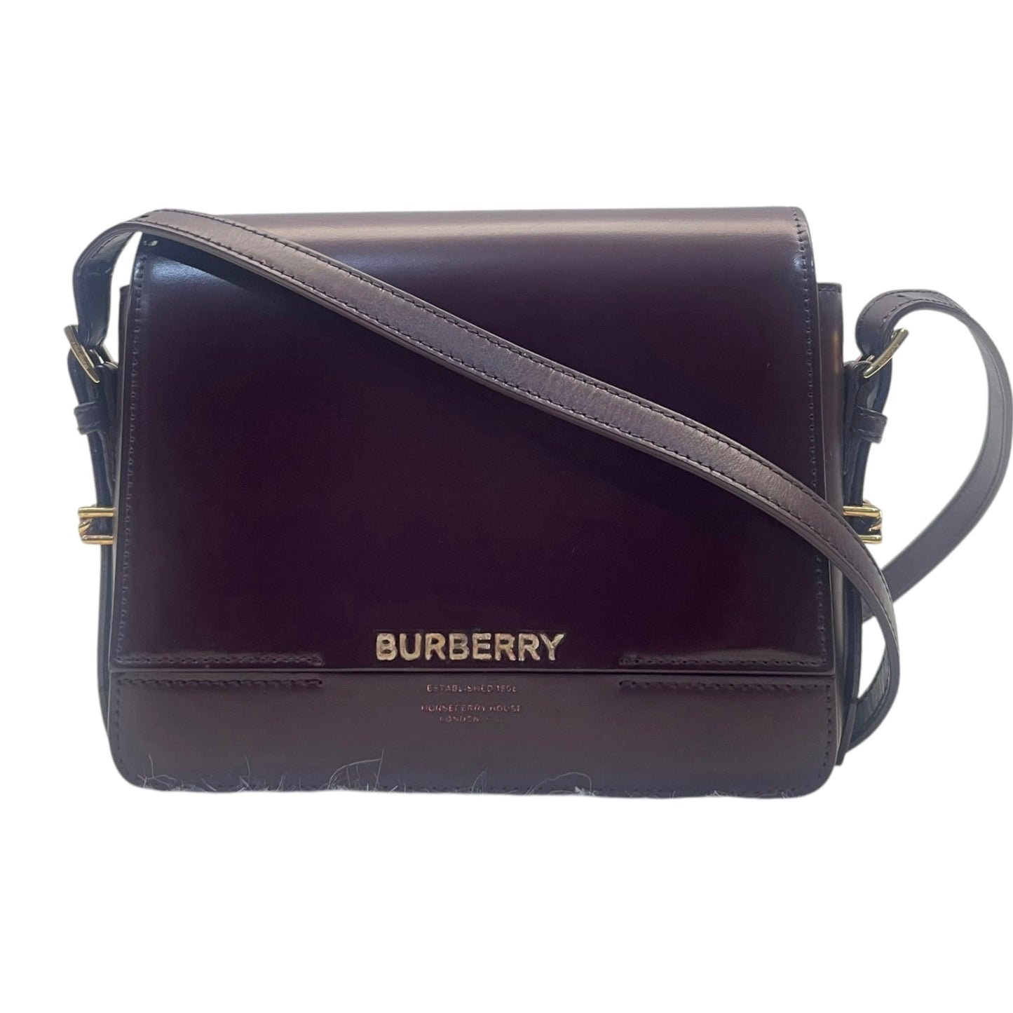 Burberry Leather Horseferry Crossbody Bag