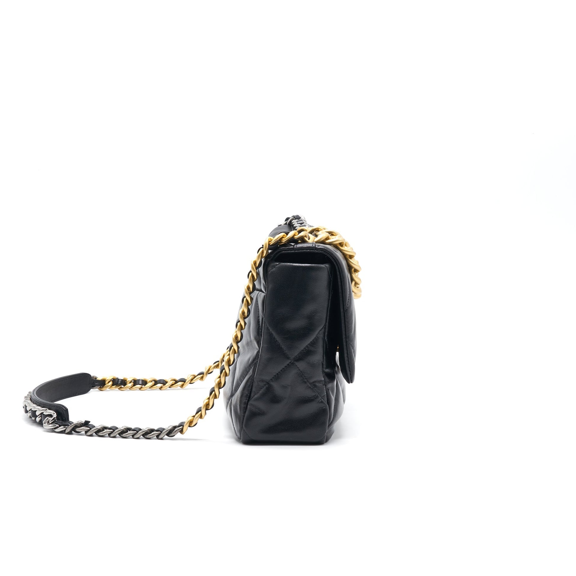 Chanel Large 19 Flap Bag Black