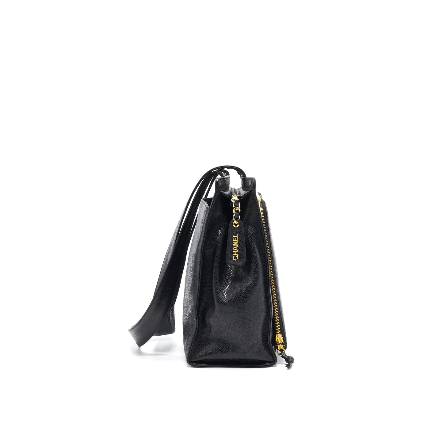 Chanel Cavier Shoulder Bag Black
