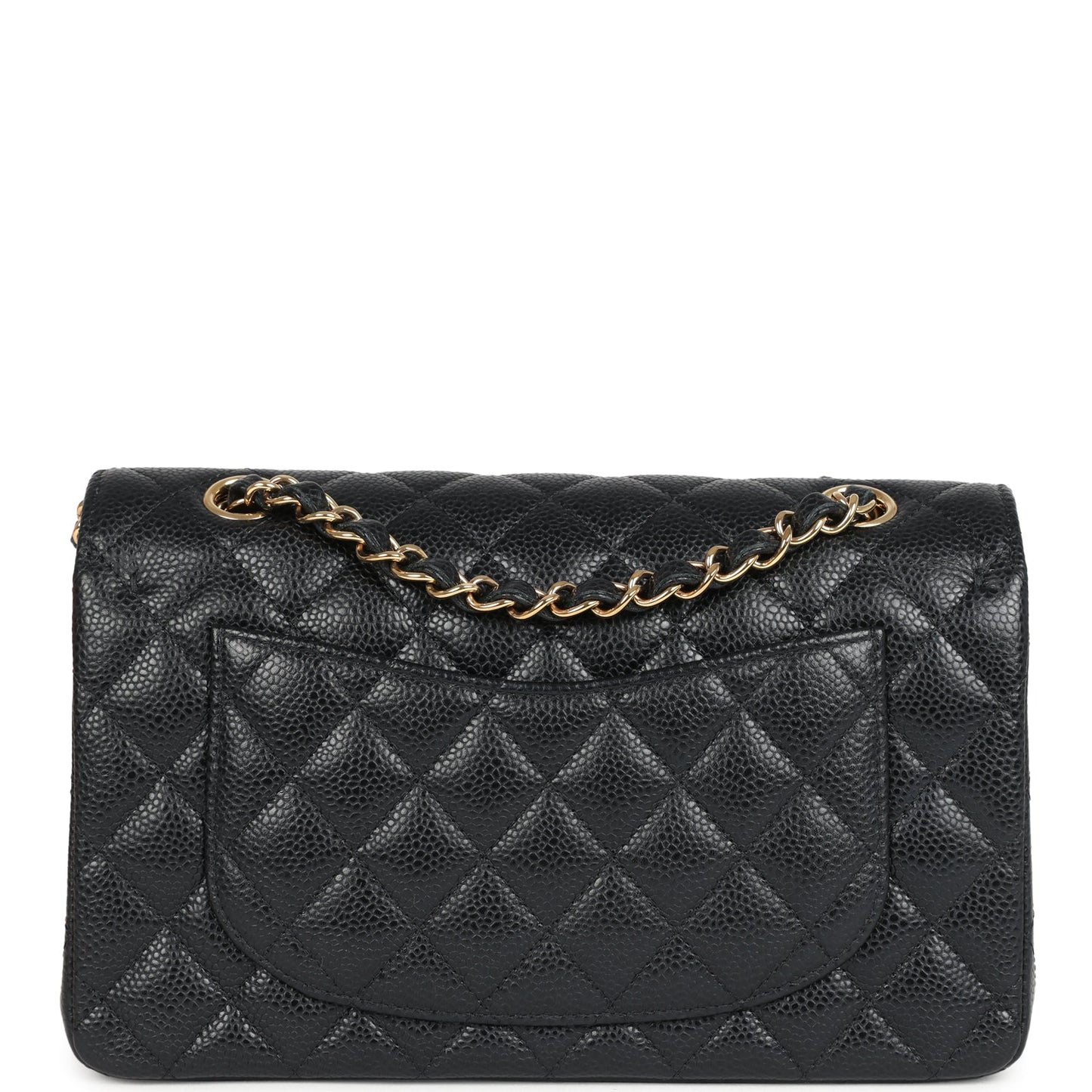 Chanel Small Classic Double Flap Bag Black Caviar Gold Hardware