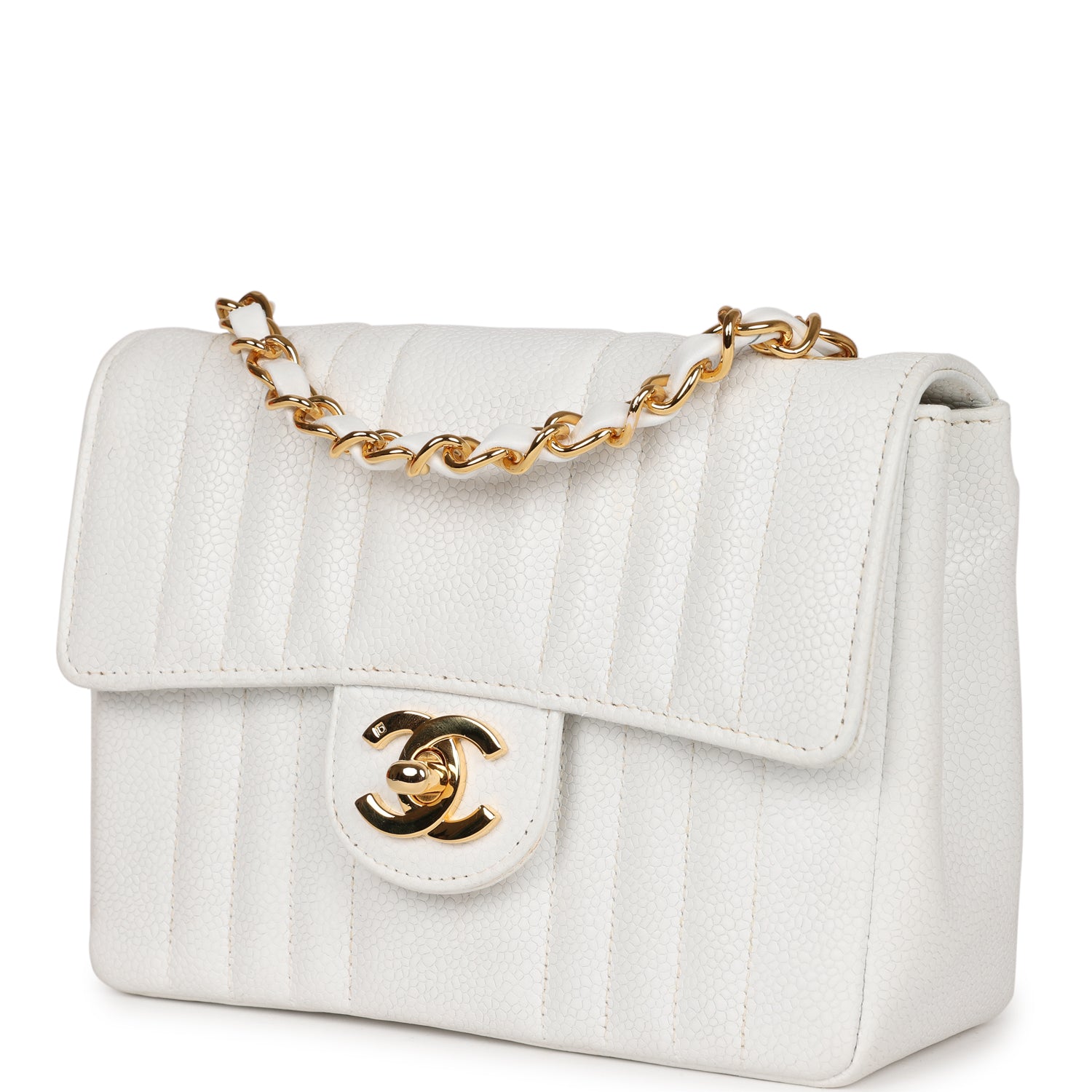 TEST AUCTION Chanel Mini Square Flap Bag
