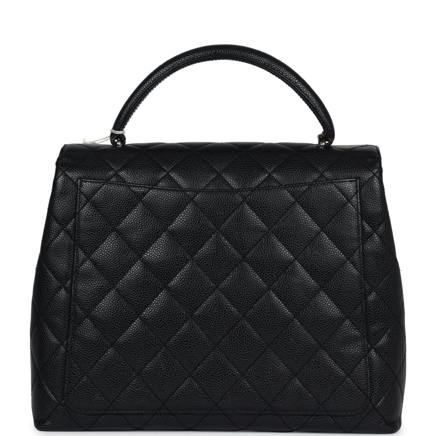 Chanel Kelly Flap Bag Black Caviar Silver Hardware