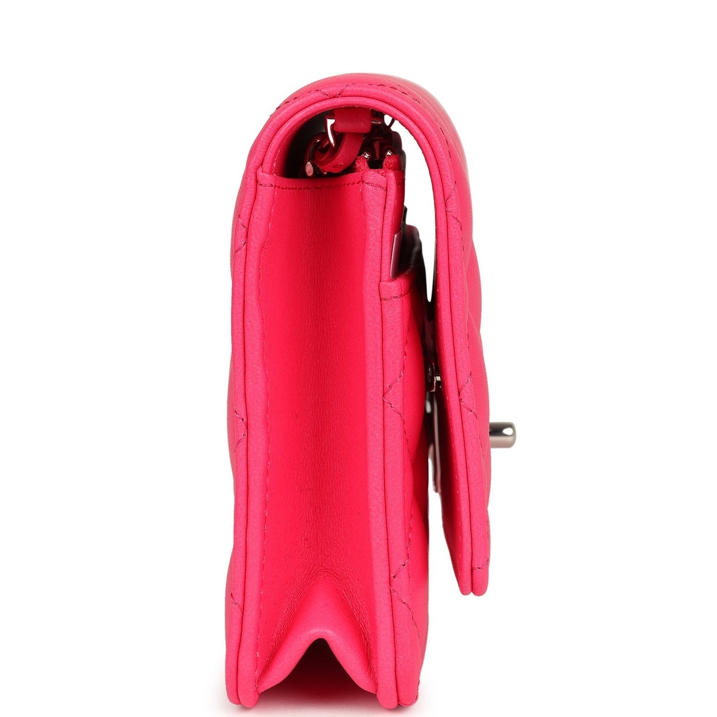 Chanel Wallet on Chain WOC Pink Lambskin Ombre Mixed Metal Hardware