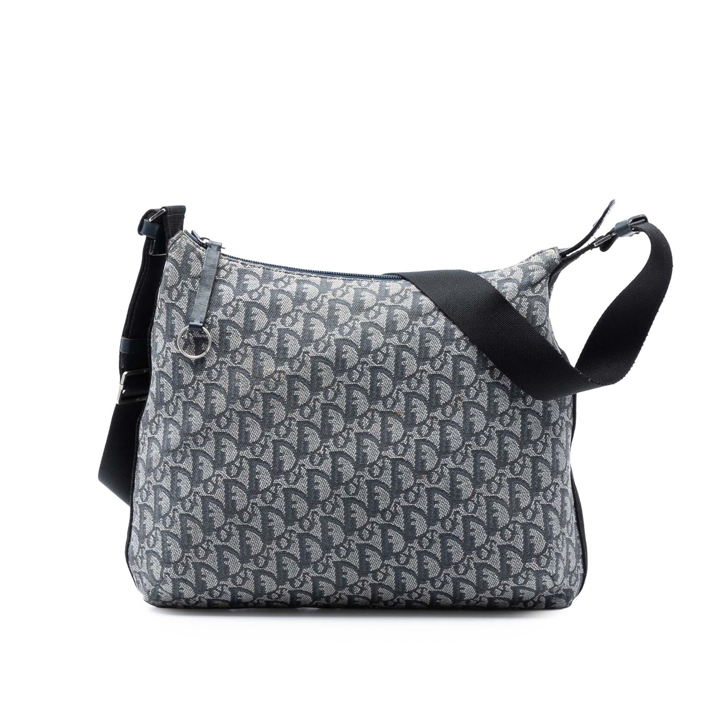 Blue Dior Diorissimo Trotter Canvas Crossbody