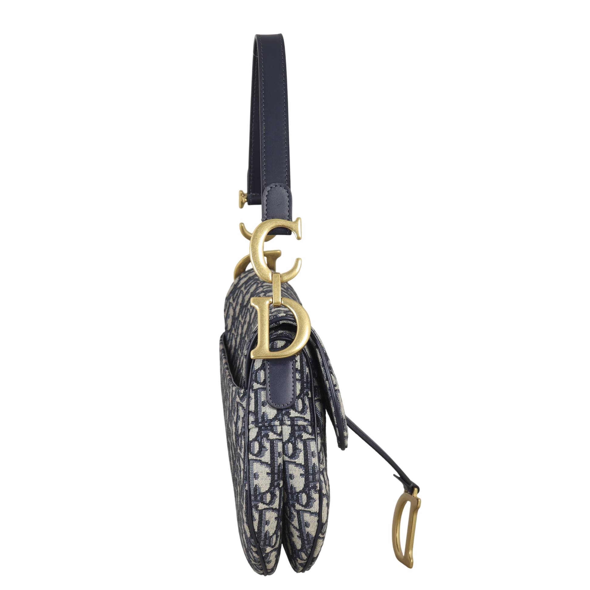 Dior Saddle Bag Oblique with Strap
