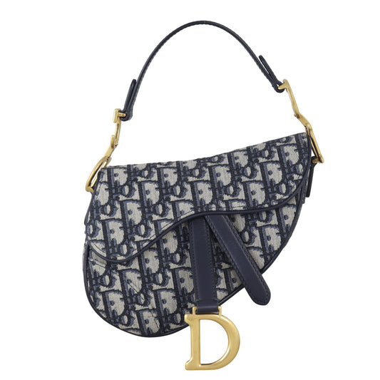 Dior Saddle Bag Mini Oblique