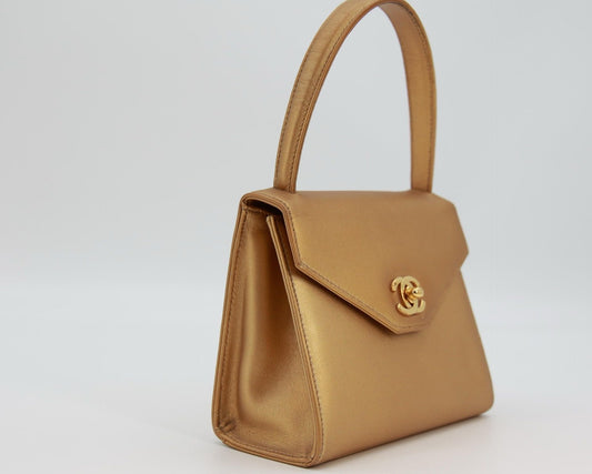 Chanel Gold Mini Kelly