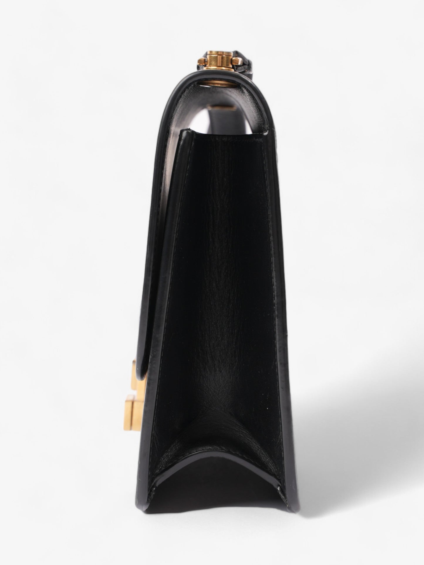 Saint Laurent Le CarrÃÂ© Black Leather Medium