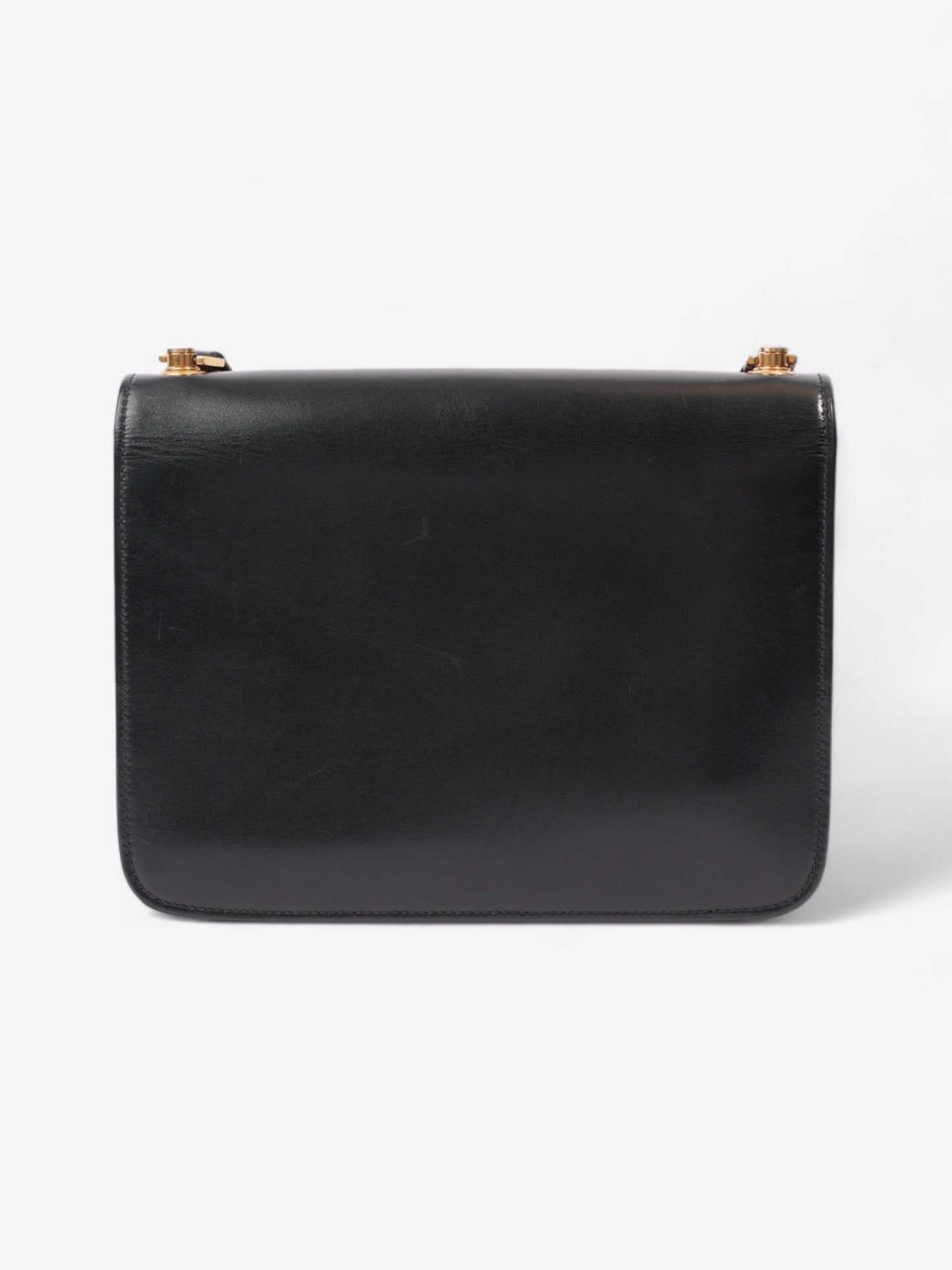 Saint Laurent Le CarrÃÂ© Black Leather Medium