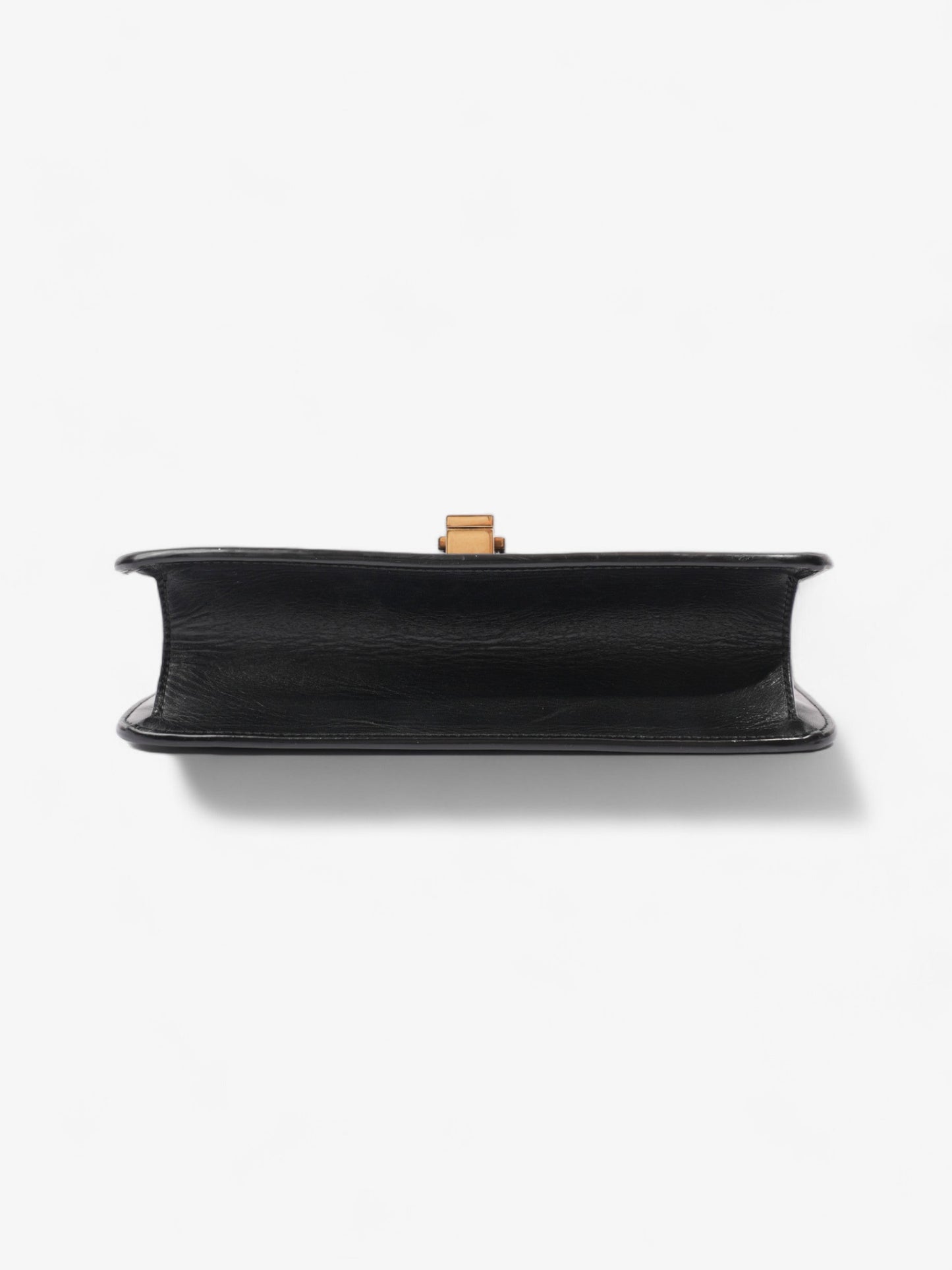 Saint Laurent Le CarrÃÂ© Black Leather Medium