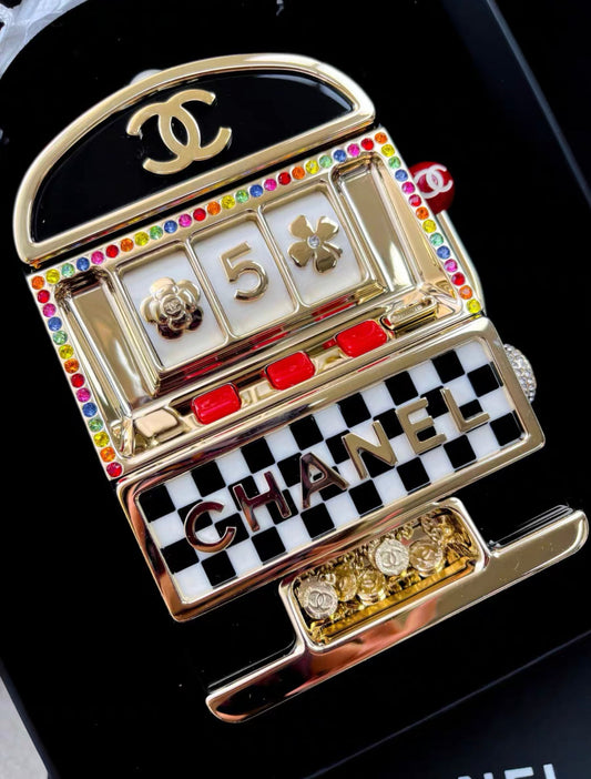CHANEL CASINO MINAUDIÃRE BAG 23C MONACO SLOT MACHINE EVENING CLUTCH