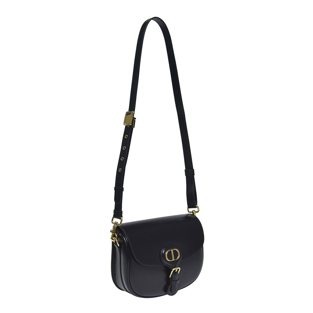 Black Box Calfskin Leather Medium Dior Bobby Bag - 4 (Rented Out)