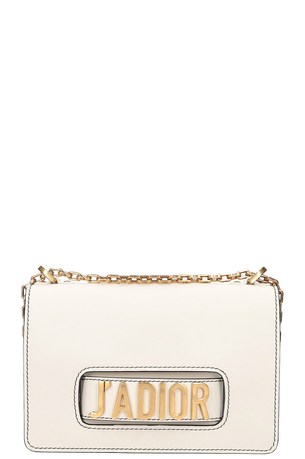 CHRISTIAN DIOR J'Adior Flap Bag White
