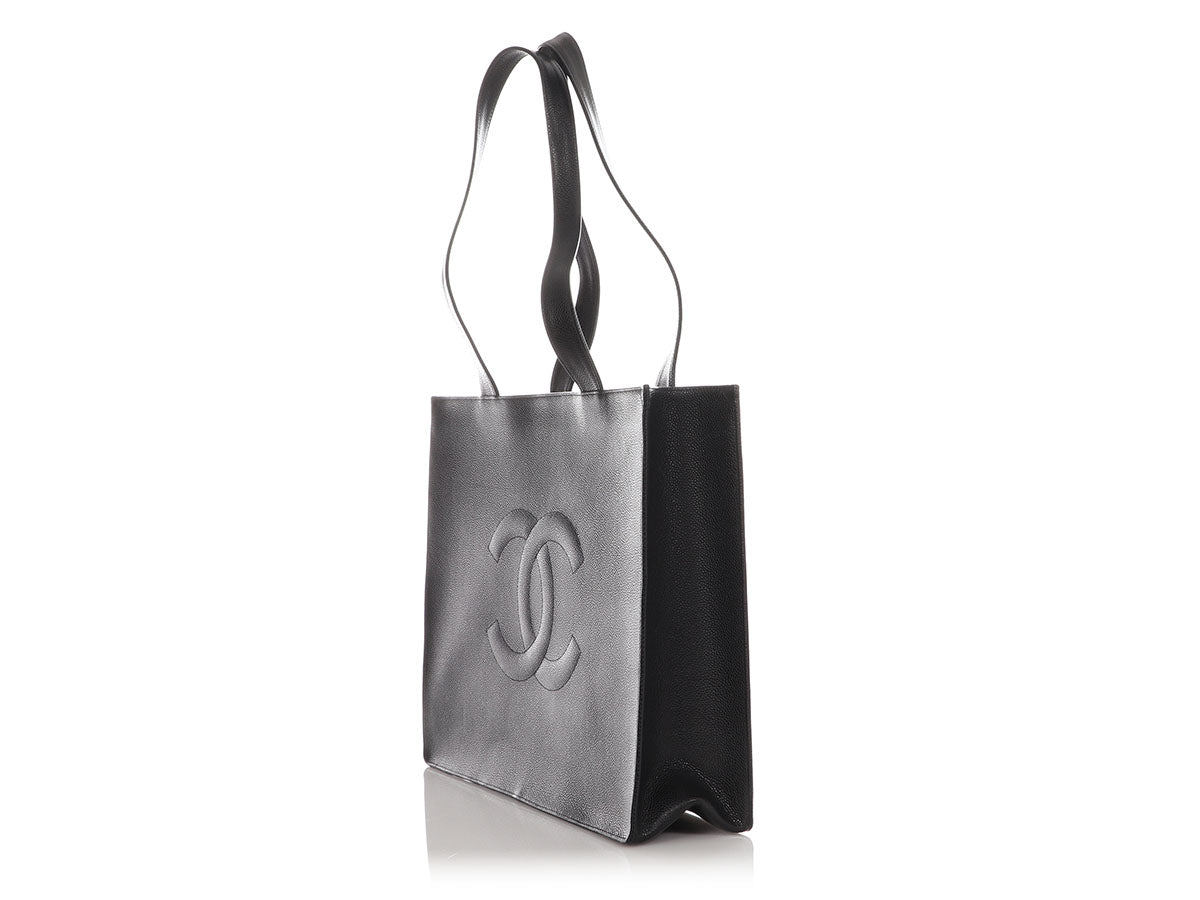 Chanel XL Black Caviar Tote