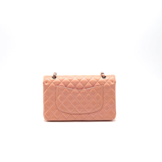 Chanel Pink Quilted Leather Medium Classic Double Flap Bag